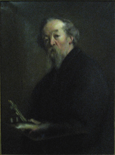 Autoportrait de Philibert Léon Couturier, Collection permanente du Musée Denon de Chalon-sur-Saône.